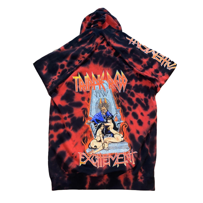 Rap Limited Tie-dye Pulloverexception Hoodie