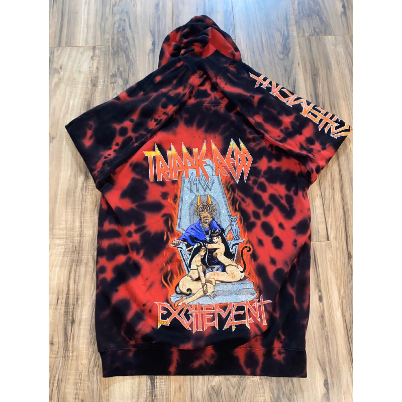 Rap Limited Tie-dye Pulloverexception Hoodie