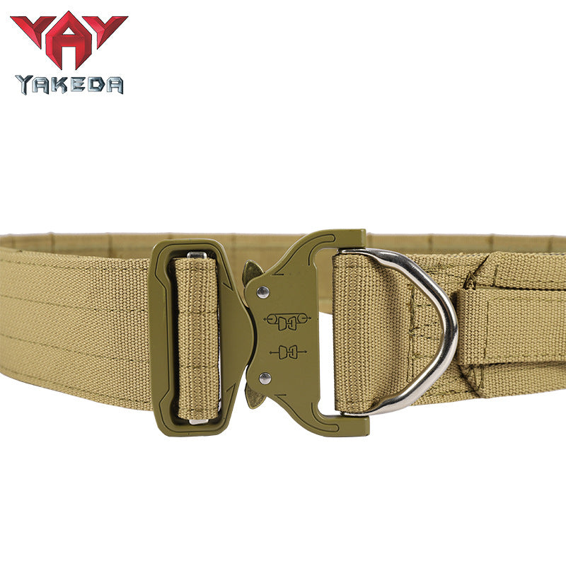 Outdoor Military Fan Training Nylon Molle Multi-functional Tactical Belt