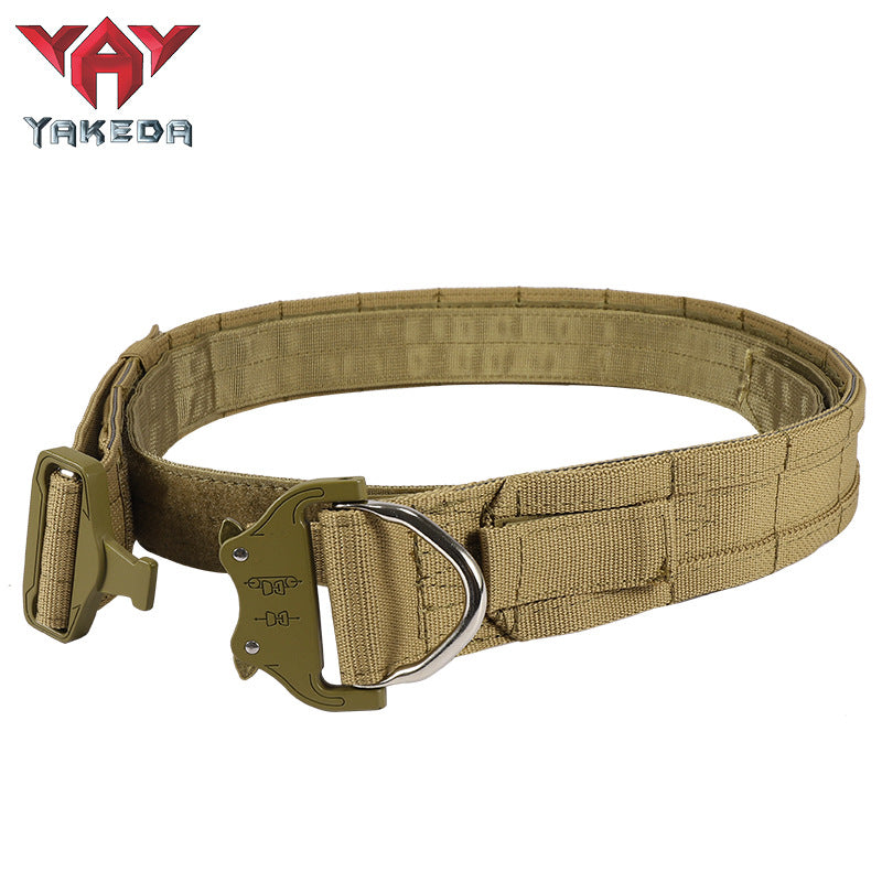 Outdoor Military Fan Training Nylon Molle Multi-functional Tactical Belt