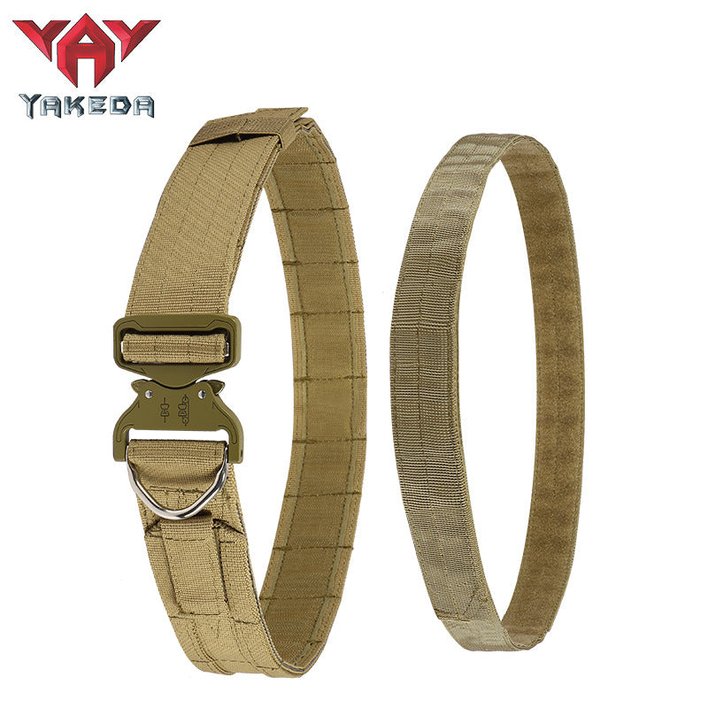 Outdoor Military Fan Training Nylon Molle Multi-functional Tactical Belt