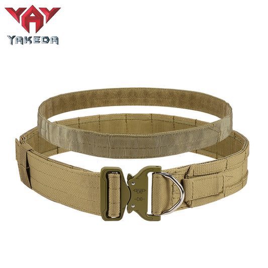 Outdoor Military Fan Training Nylon Molle Multi-functional Tactical Belt