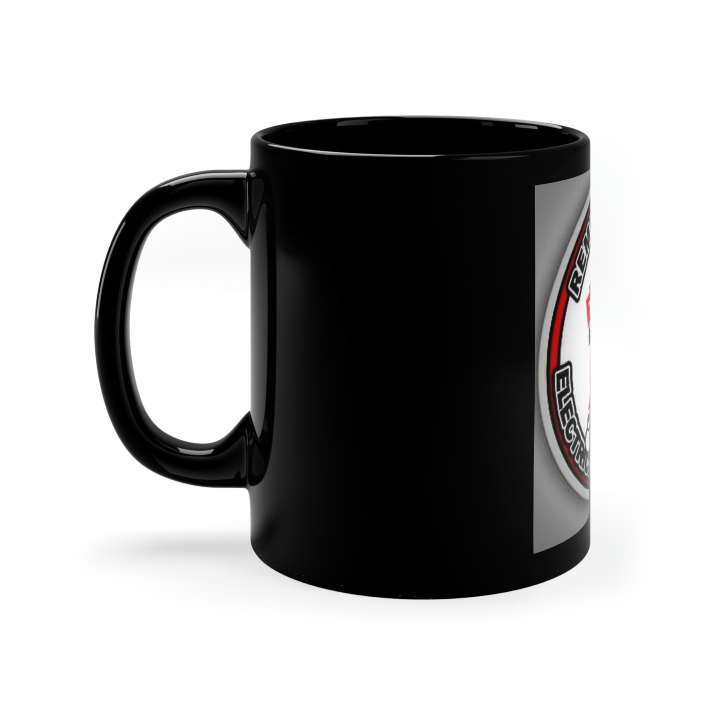 Black Coffee Mug, 11oz