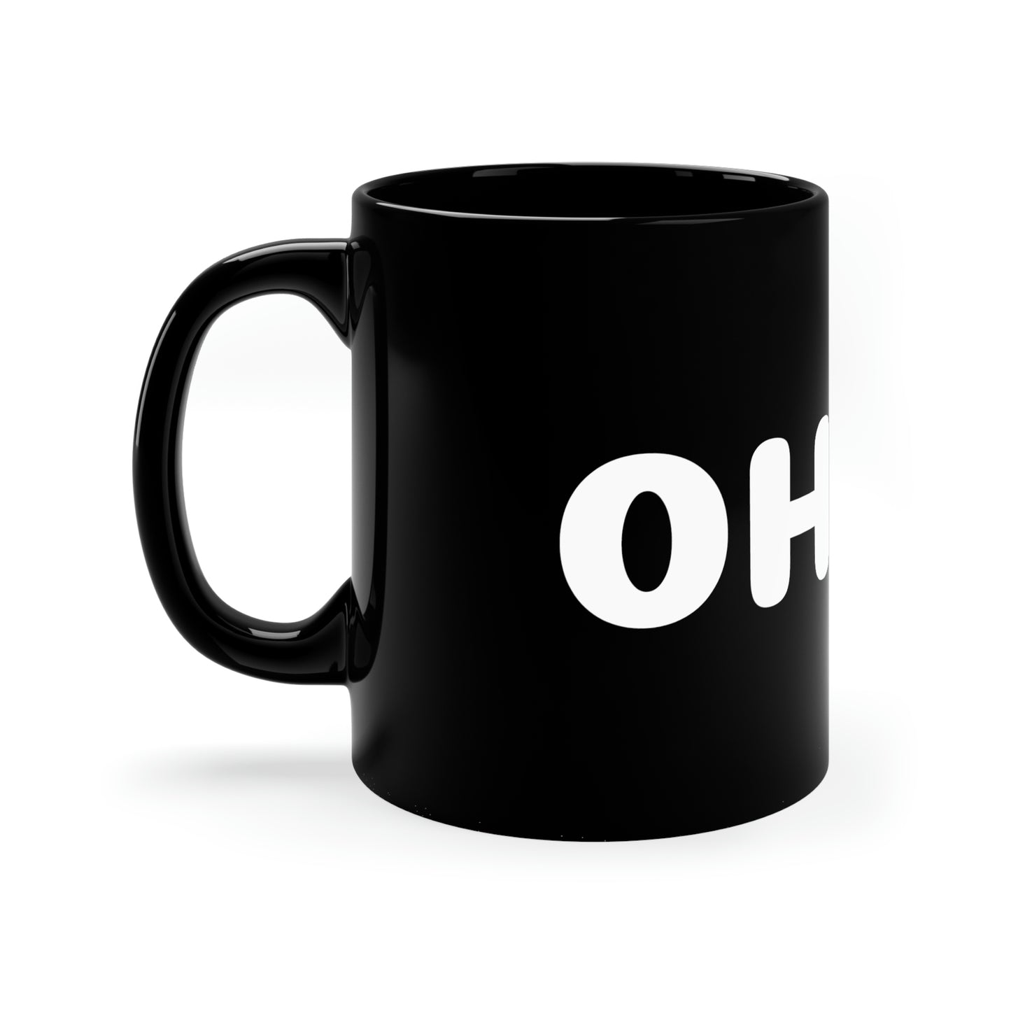 11oz Black Mug